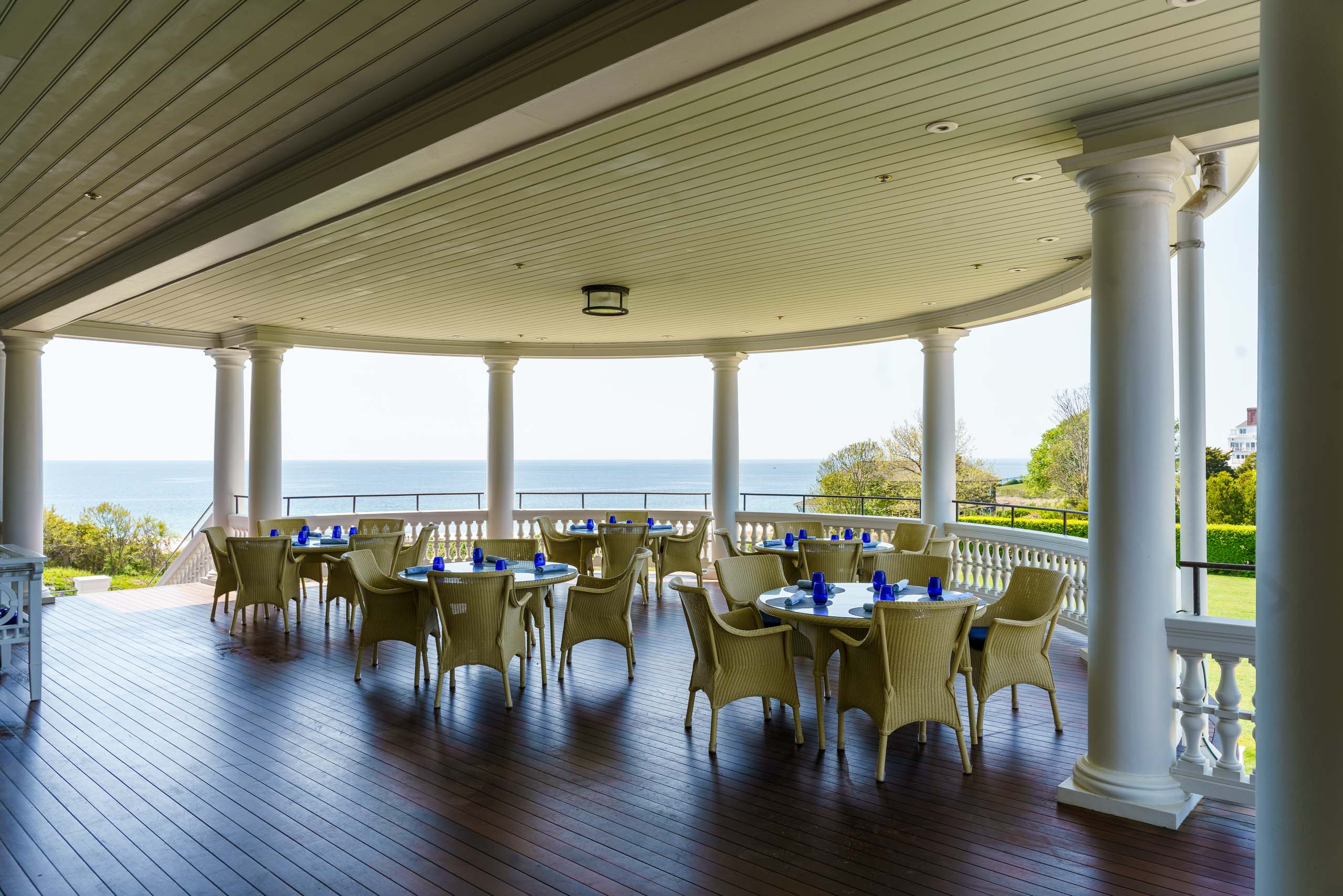 Summer shade. Outdoor dining is - South Coast Plaza